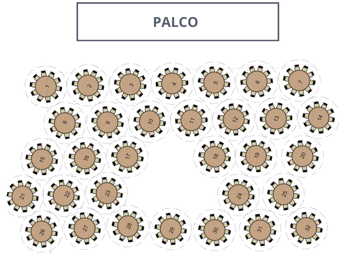 Mapa de assentos ampliado