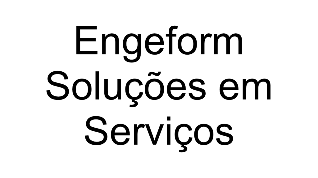Engeform Soluções em Serviços